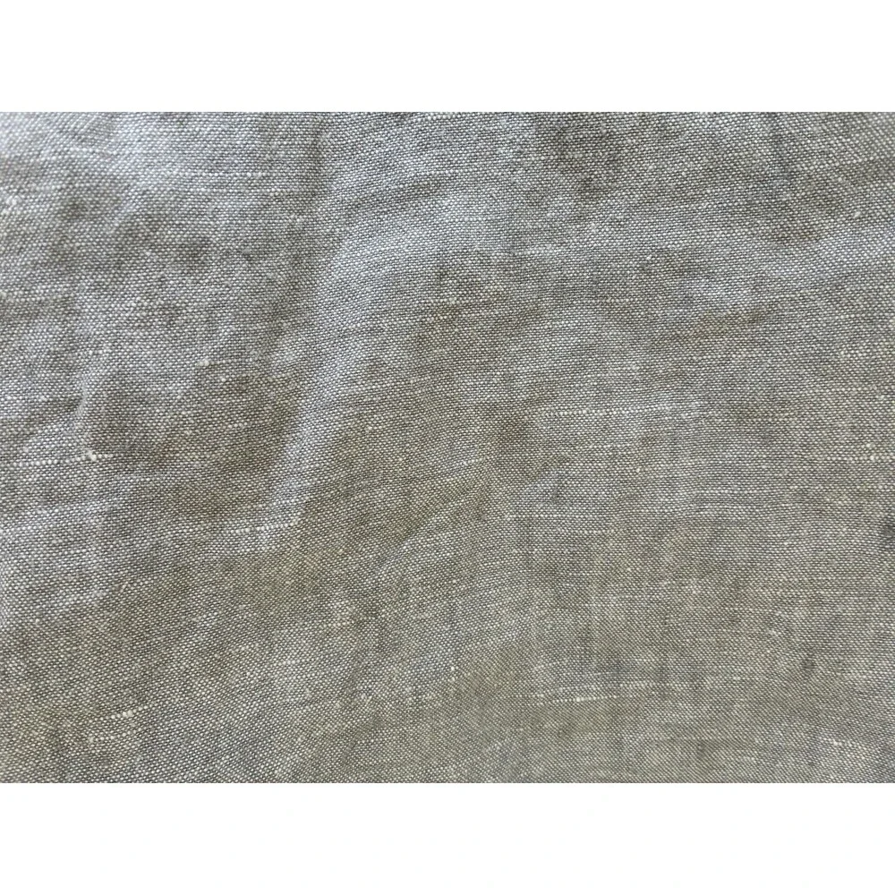 Pottery Barn 100% Linen Duvet Cover Full/Queen Gray Solid Bedding
